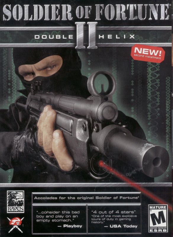 Soldier of Fortune 2 box art for Xbox